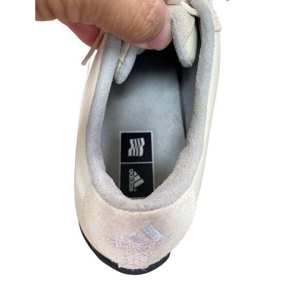 Adidas Driver Isabelle womans beige Leather golf sneakers Size 9 SKU 8791 - Picture 13 of 16